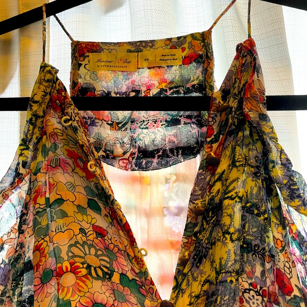 Floral Maxi Anthropologie Dress